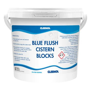 BLUE FLUSH CISTERN BLOCKS