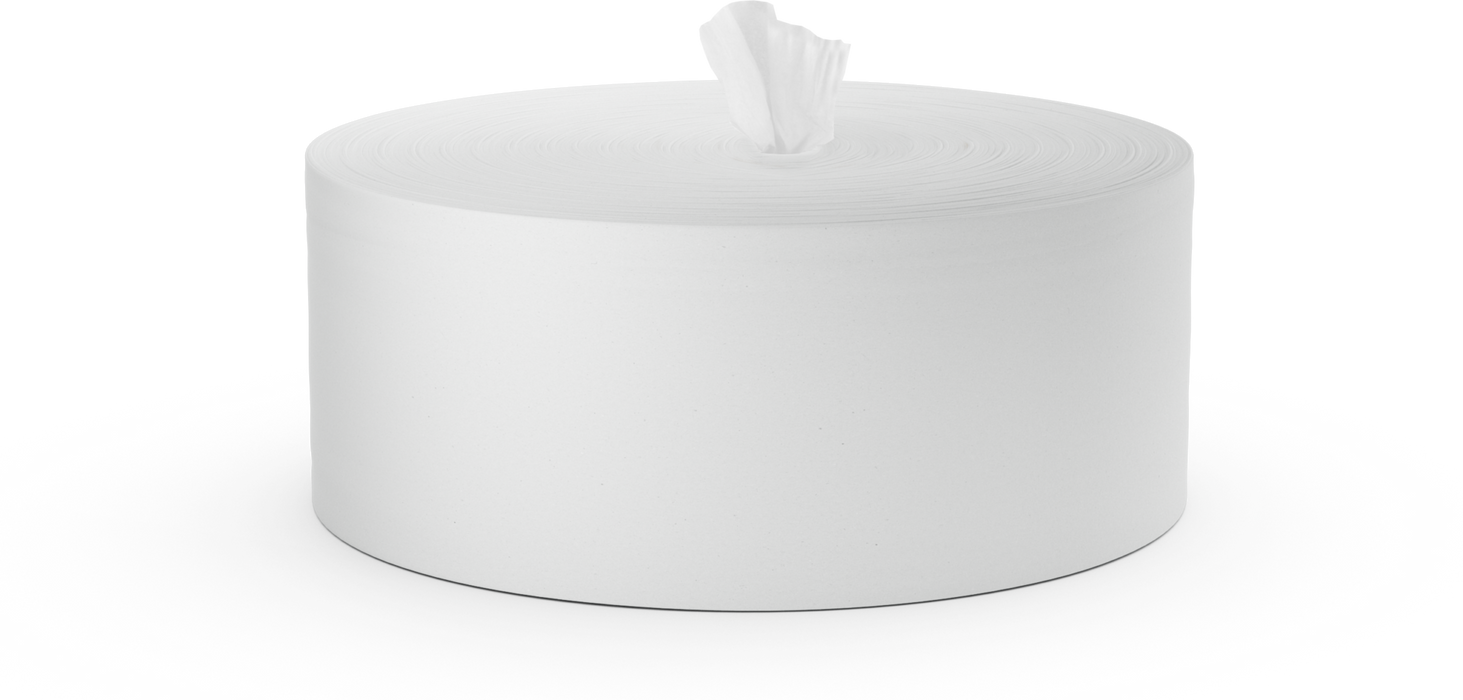 Coreless toilet rolls 2 ply