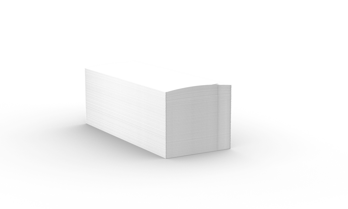 Z-fold handtowels white 2 ply