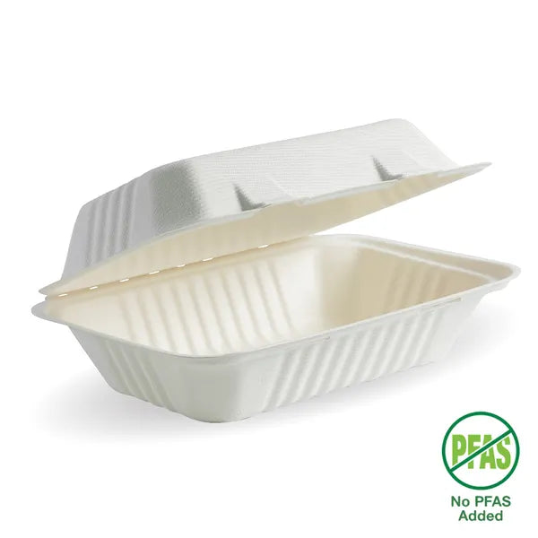 Bagasse box 9" x 6"