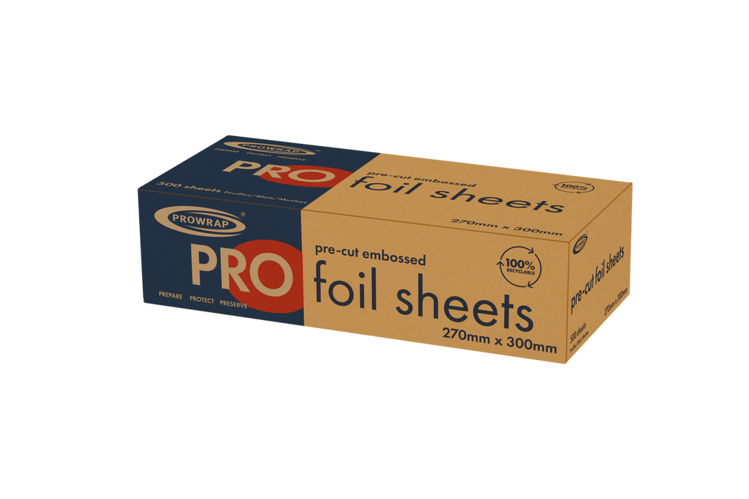 Prowrap Premium Pre-cut Foil Sheets
