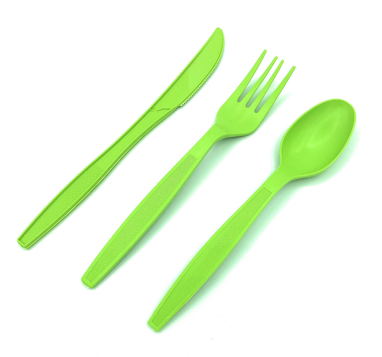 Biodegradable green fork 7"
