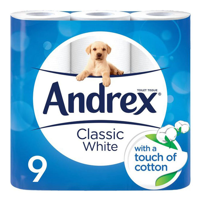 Andrex toilet rolls
