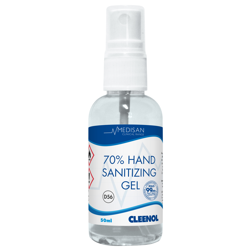 70% ALCOHOL HAND SANITISER GEL