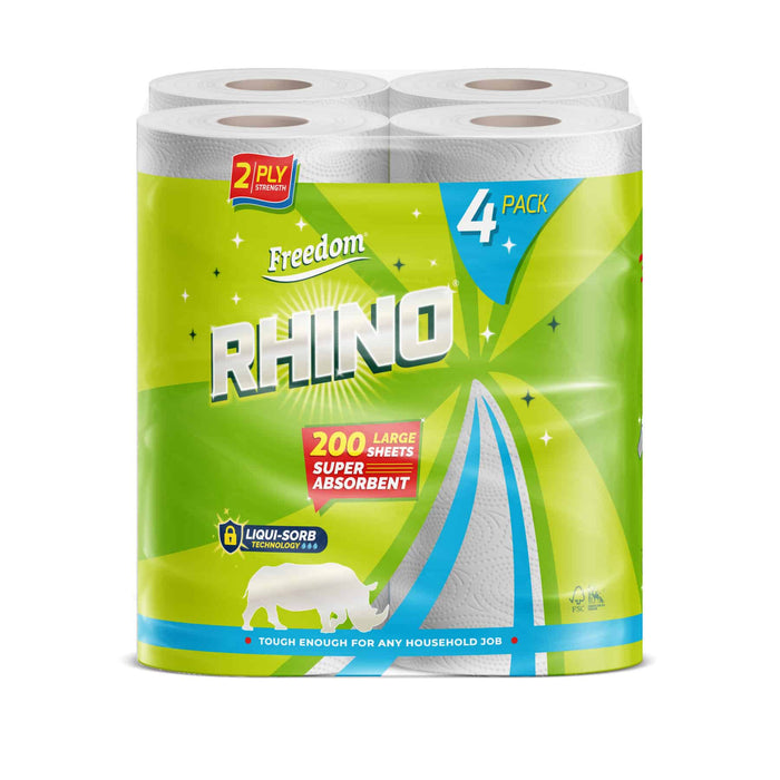 Kitchen towels white 2ply