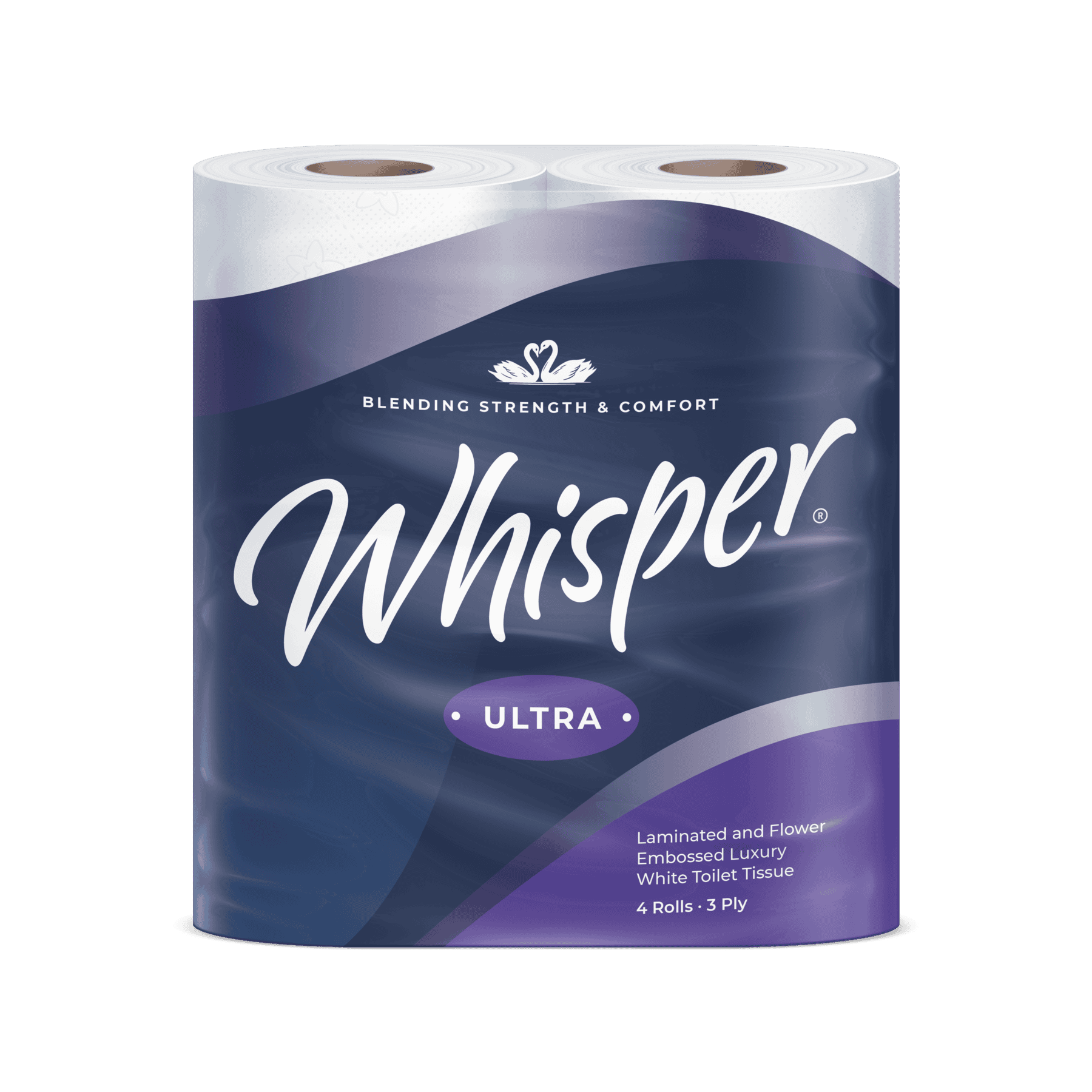 Whisper ultra toilet roll 3ply
