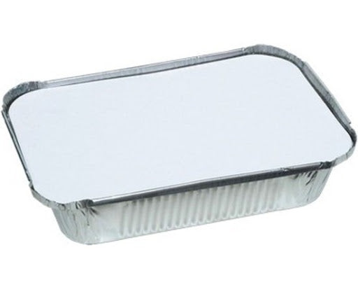 Foil takeaway containers No.6a and lid