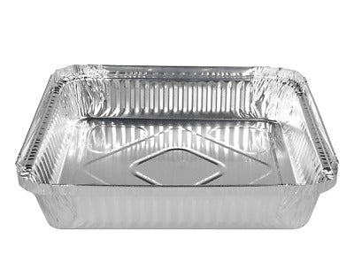 9x9x2" foil container and lid