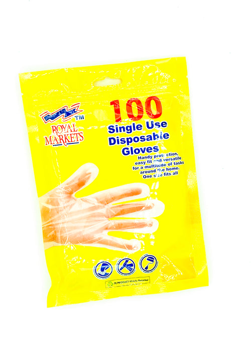 Single use disposable gloves