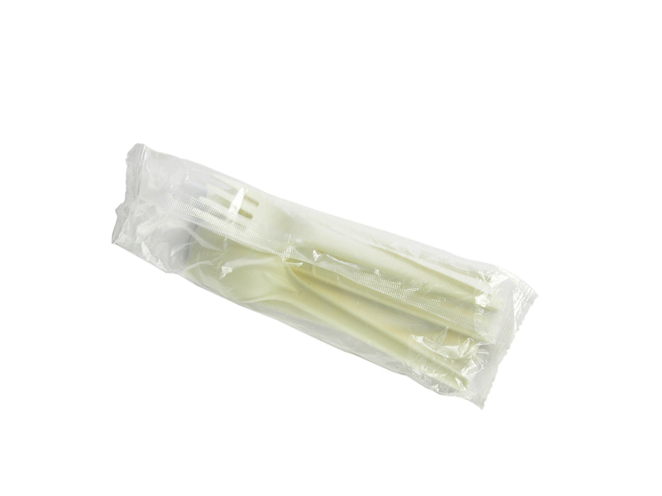 Compostable CPLA cutlery kit